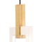 Cwi Lighting Anello LED Pendant With White Oak Finish 1214P24-9-236-A - alternate 2